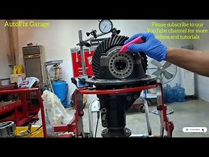 How to Check and Adjust Drive Gear Backlash of Differential.