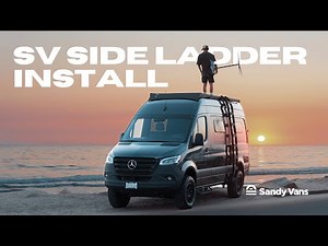 How To Install A Side Ladder on Your Mercedes Sprinter
