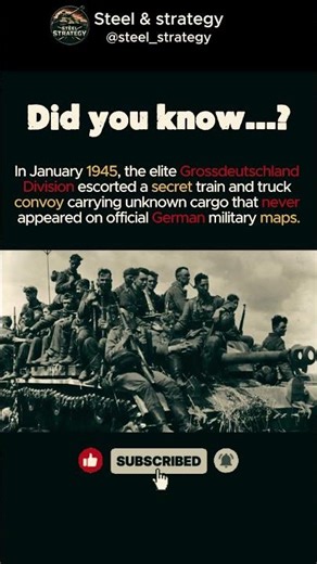 Elite Nazi Convoy That Vanished in January 1945 | Grossdeutschland Secret