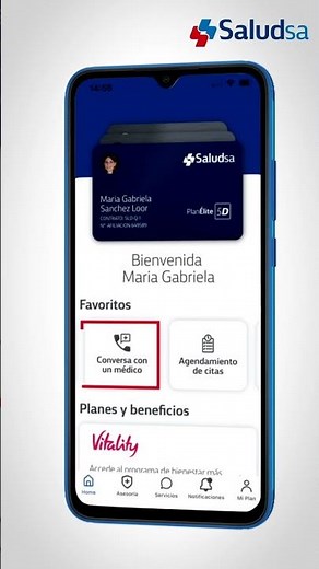 Conoce cómo agendar tu cita médica en línea desde tu App Saludsa