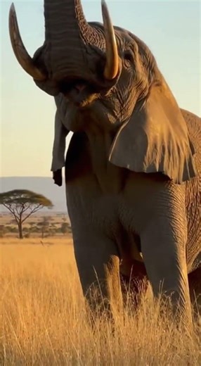 Epic Elephant Sound in Action 🐘🔊🌾