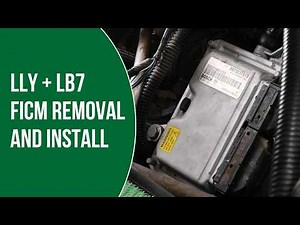 2001-2005 LLY & LB7 Duramax FICM | Removal & Install