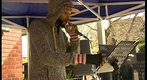 Rapper The Sonnet Man has been in Stratford-upon-Avon today with a unique celebration of William Shakespeare’s work to mark the 400th anniversary of his death. | BBC Birmingham