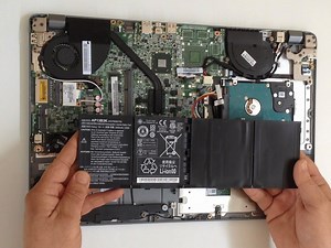 Acer Aspire V5-572, V5-572G Battery Replacement