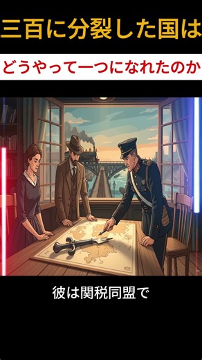 How did Germany transform from 300 small states into the most powerful empire in Europe?