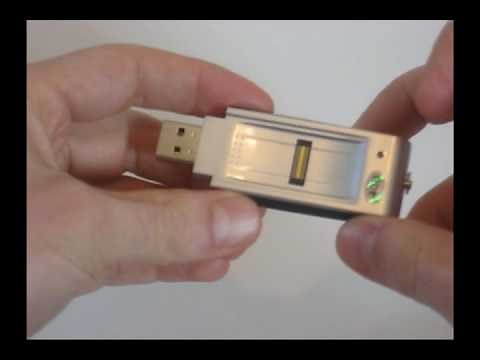 Secure USB Thumb Drive with Biometric Fingerprint Scanner