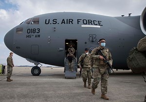 Historic Air National Guard airlift brings troops to DC