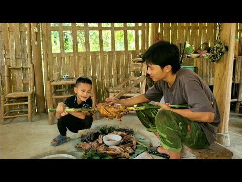 Full video: Binh builds a farm. Catches ducks to sell and cooks delicious meals for himself