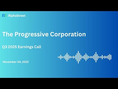 PGR Stock | The Progressive Corporation Q3 2025 Earnings Call