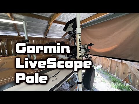 Easy DIY Garmin LiveScope Pole setup
