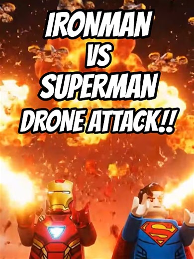 Iron Man vs Superman | LEGO Superhero Animation Short | Drone Attack! The city is under siege by flying drones! 🚁 Superman and Iron Man rush to the rescue — but only one hero can save the day first. Watch this LEGO-style superhero animation short full of action and fun! 💫 Subscribe for more superhero and anime-inspired shorts every week! https://youtube.com/shorts/DCkRHgygOBU #LegoAnimation #IronMan #Superman #SuperheroAnimation #DroneAttack #ActionShorts #animasi #kartun #ai #animation #kids