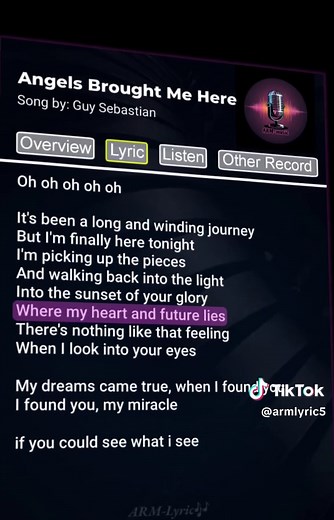 Angels Brought Me Here - Lyrics and Meaning