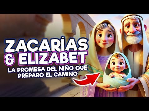 La Biblia para Niños ⭐✨👶 Zacarías y Elisabet: La Promesa del Niño que Preparó el Camino 🚀🌟