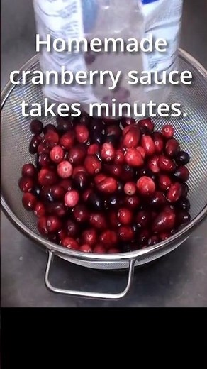 Homemade Cranberry Sauce Is Easier Than You Think