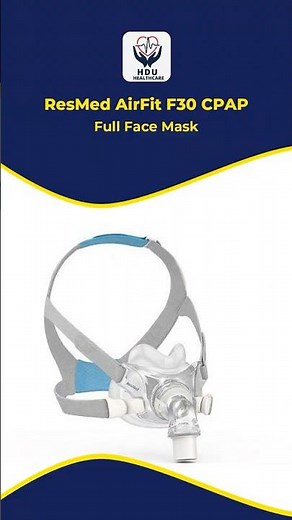 AirFit F30 Review – The Most Comfortable Full Face CPAP Mask? #hduhealthcare #cpapmask #HDU