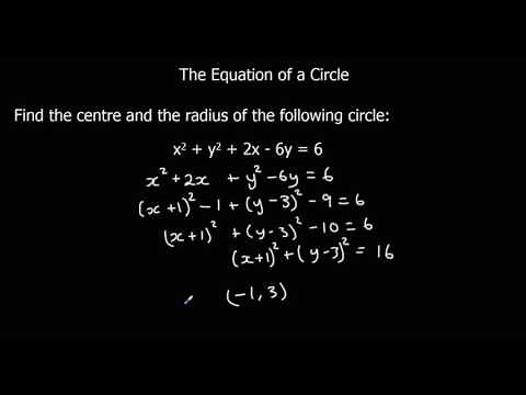 The Equation of a Circle