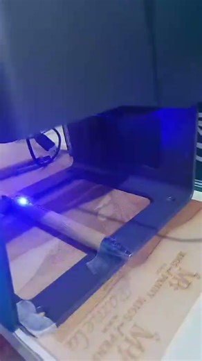 Engraving Bamboo pen using DAJA laser engraver