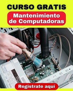 55 reactions · 5 comments |  MASTERCLASS GRATUITA DE MANTENIMIENTO COMPUTADORAS  ¡Aprovecha esta oportunidad única para aprender todo en mantenimiento de computadoras! | One Stop Course | Facebook