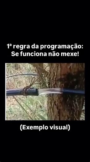 Clodoaldo Sodré | Programação • Full Stack on Instagram: "67º episódio da série - - - #programacao #codigo #programador #regra"