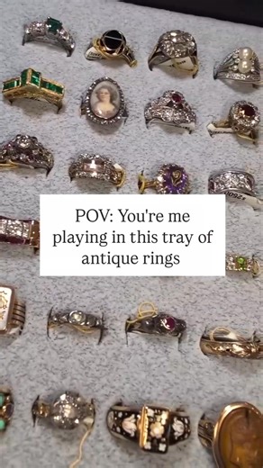 Almost forgot that this is the whole point Rings are from DK Bressler, spotted during NYCJAOS. See more here: https://diamondsinthelibrary.com/tag/nyc-jewelry-and-object-show/ | Diamonds in the Library