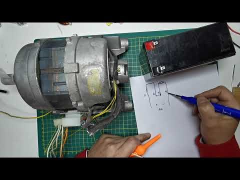 comment câbler le moteur de la lave linge 4 fils et 5 fils