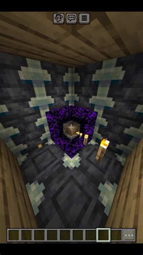 Minecraft Loop in Minecraft PE #shorts #minecraft #loop