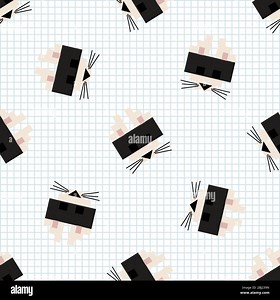 Cute cartoon 8bit black cat seamless vector pattern. Kawaii pixel art kitty pet. Domestic pet kitten video game illustration all over print. Check Stock Vector Image & Art - Alamy