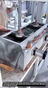 Roof Tile Forming Machine | How Plastic Sheets Are Made Into Roofing Tiles".