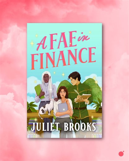 A FAE IN FINANCE, the hilarious debut fantasy by Juliet Brooks, is available now in e-book, audio, paperback AND available for FREE on Kindle Unlimited!⁣⁣⁣ She’s working for a fae in finance, business plan, 6’ 5”, big wings… ​In this hilarious contemporary fantasy romance, an exasperated low-level investment banker is trapped in a magical realm by a faerie prince, where she must survive in a strange new world with only her wits—and a solid Wi-Fi connection. When investment banker Miri is purpose
