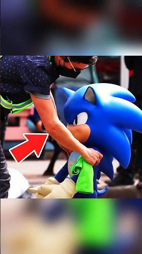 this is what Sonic 3 looks like behind the scenes #sonic