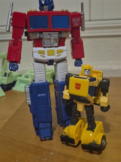 Toyhax Stickers for Optimus Prime and Bumblebee