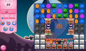Tips and Walkthrough: Candy Crush Level 6442