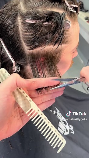 POV The Wolf Cut Hairstyle Tutorial for Long Hair