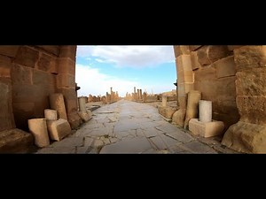 Timgad l'antique "Thamugadi" fondée en l'An 100 sous Trajan