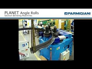 Section bending machine Planet rolling angle leg-out