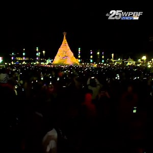 42K views · 684 reactions | Sandi Tree is back for the Christmas season. You can see the tree made of sand along the waterfront in Downtown West Palm Beach until Dec. 31. | WPBF 25 News | Facebook