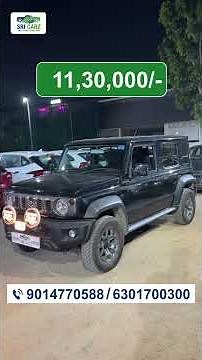 2023 Jimny Alpha 4x4 Petrol Auto | Top Variant | Fixed Price ₹11.30L | Off-Road Beast at Sricarz