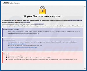 RSA Ransomware