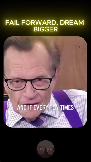 Fail Forward to Achieve Bigger Dreams