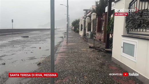 LIVE Ciclone Harry arriva in Sicilia: potenti mareggiate sulla costa messinese: diretta video | Local Team