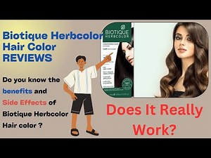 Biotique Herbcolor Hair Color REVIEWS: Biotique Herbcolor Hair Color Side Effects, Uses & Results