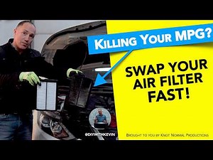 How to Replace Your Engine Air Filter (Step-by-Step DIY) | DIY with Kevin