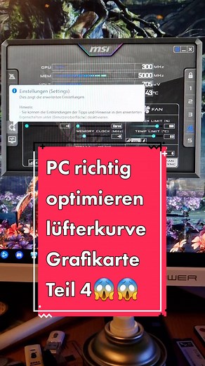 PC richtig Optimieren Teil 4: Grafikkarten Lüfterkurve einstellen