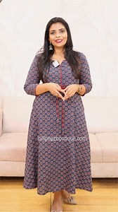 14K views · 61 reactions | Yeame Cotton Ajrakh Kurti Product Code :9203 | Lollipopz Boutique | Facebook