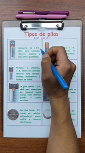 8 Tipos de pilas 🤓✌️ #ingedarwin #tecnologia | IngE Darwin