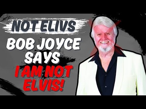 Bob Joyce's Passionate Speech Saying He's NOT Elvis
