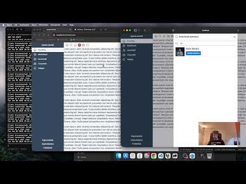 Közösségi oldal (újra)fejlesztése (Laravel/Vue) pt-1