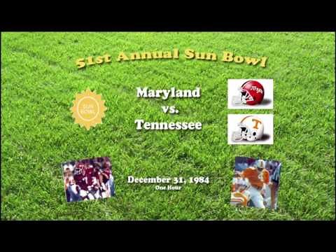 1984 Sun Bowl (Maryland v Tennessee) One Hour