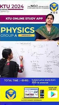 PHYSICS FOR INFORMATION SCIENCE KTU 2024 SCHEME GROUP A SUPERCONDUCTIVITY |#ktutuition #ktubtech