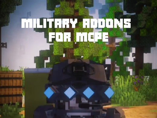 BEST MILITARY ADDONS FOR MCPE | MCPE最佳軍事插件